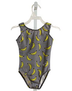 DESTIRA  YELLOW  PRINT  LEOTARD