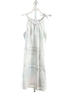 BELLA DAHL  LT BLUE LINEN   DRESS