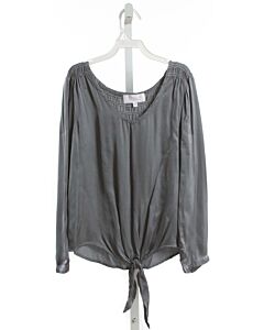 BELLA DAHL  GRAY    SHIRT-LS