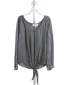 BELLA DAHL  GRAY    SHIRT-LS