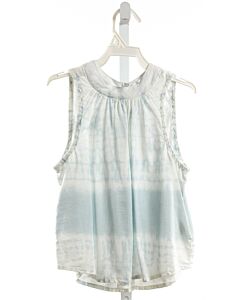 BELLA DAHL  LT BLUE    SLEEVELESS SHIRT