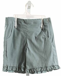 KIDIWI  GRAY    SHORTS WITH RUFFLE