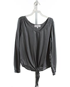 BELLA DAHL  GRAY    SHIRT-LS