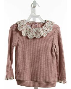 SAL & PIMENTA  PINK  FLORAL  SWEATER