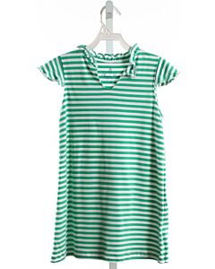 CPC  GREEN  STRIPED  KNIT DRESS