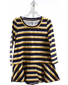 CPC  YELLOW  STRIPED  KNIT DRESS