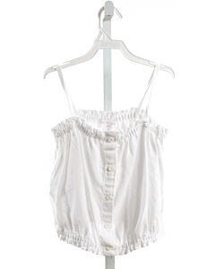 BELLA DAHL  WHITE    SLEEVELESS SHIRT