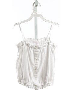 BELLA DAHL  WHITE    SLEEVELESS SHIRT