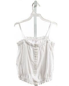 BELLA DAHL  WHITE    SLEEVELESS SHIRT