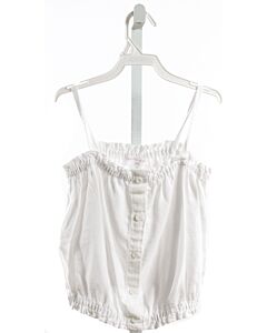 BELLA DAHL  WHITE    SLEEVELESS SHIRT