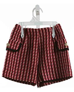 ABEL & LULA  RED    SHORTS