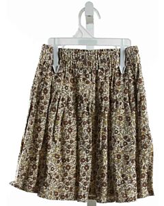 RYLEE & CRU  BROWN  FLORAL  SKIRT