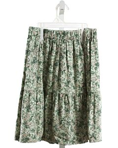 CREAMIE  GREEN  FLORAL  SKIRT