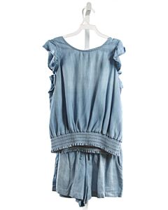 BELLA DAHL  CHAMBRAY   SMOCKED 2-PIECE OUTFIT