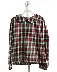 FUNTASIA TOO  RED  PLAID  SHIRT-LS