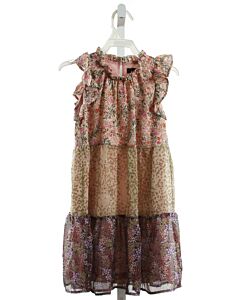 IMOGA  BROWN  FLORAL  DRESS