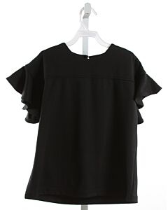 GABBY  BLACK    KNIT SS SHIRT