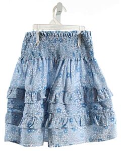 JAMES & LOTTIE  LT BLUE  FLORAL  SKIRT