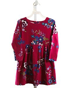 JOULES  PURPLE  FLORAL  KNIT DRESS