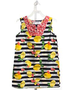 PETIT PEONY  YELLOW  PRINT  DRESS