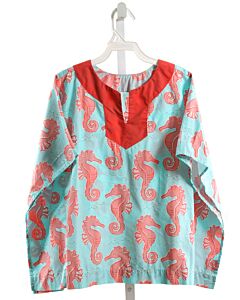 KELLY'S KIDS  AQUA  PRINT  COVER UP