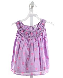 EGG  LAVENDER    SLEEVELESS SHIRT