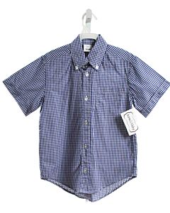 KATE & LIBBY  BLUE  GINGHAM  DRESS SHIRT