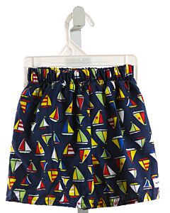 FLAP HAPPY  NAVY  PRINT  SWIM TRUNKS