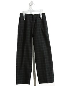 TF LAURENCE  FOREST GREEN  PLAID  PANTS