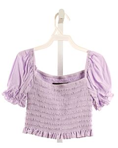 KATIEJNYC  PURPLE KNIT   SHIRT-SS