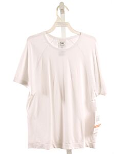 ATHLETA GIRL  WHITE    KNIT SS SHIRT