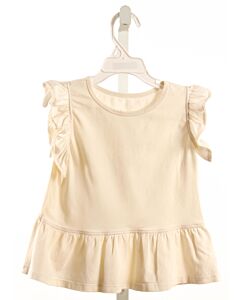 PINK CHICKEN  IVORY    SLEEVELESS SHIRT