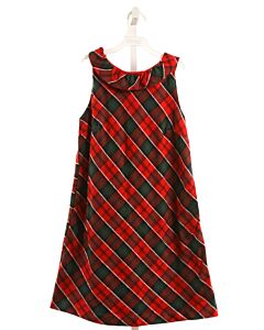 GABBY  RED  PLAID  DRESS