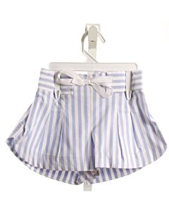 BELLA BLISS  LT BLUE  STRIPED  SHORTS