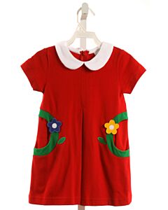 FLORENCE EISEMAN  RED PIQUE   DRESS