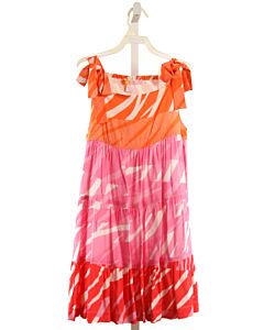 BRITON COURT  PINK   PRINTED DESIGN DRESS