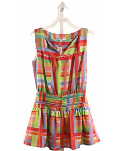 BROWN BOWEN COMPANY  MULTI-COLOR  PLAID  DRESS