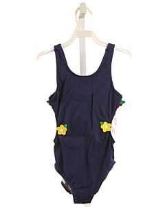 FLORENCE EISEMAN  BLUE    1-PIECE SWIMSUIT