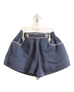 LALI  NAVY LINEN   SHORTS