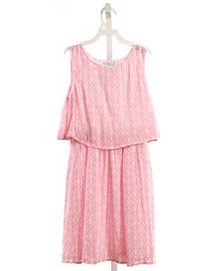 MAGGIE BREEN  PINK   PRINTED DESIGN DRESS