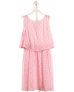 MAGGIE BREEN  PINK   PRINTED DESIGN DRESS