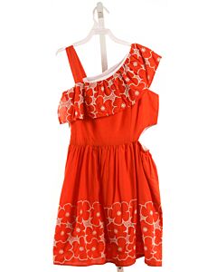 MAYORAL  ORANGE  FLORAL  DRESS