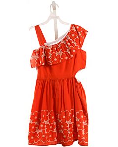 MAYORAL  ORANGE  FLORAL  DRESS