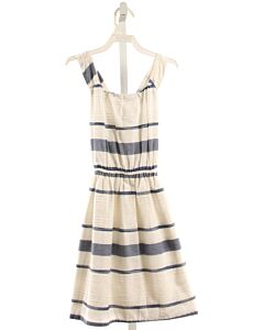 MAYORAL  WHITE  STRIPED  DRESS