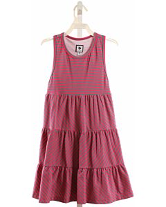 BUSY BEES  PINK  STRIPED  KNIT DRESS