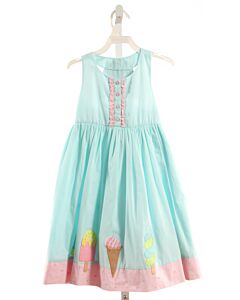 COTTON KIDS  BLUE    DRESS