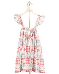 SAL & PIMENTA  PINK  CHECK  DRESS