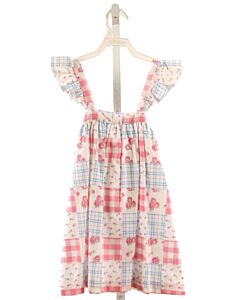 SAL & PIMENTA  PINK  CHECK  DRESS