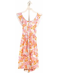 JAMES & LOTTIE  ORANGE  FLORAL  DRESS