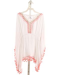 SNAPPER ROCK  WHITE   EMBROIDERED COVER UP